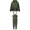 ZigZag Simba PU Regenjacke + Regenhose Set Kinder 3074 - kombu green 2 (92)
