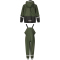 ZigZag Simba PU Regenjacke + Regenhose Set Kinder 3074 - kombu green 2 (92)