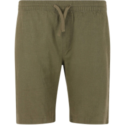 Cruz Micky Leinenshorts Herren 3232 - loden green S