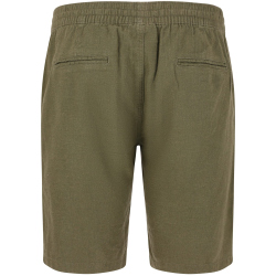 Cruz Micky Leinenshorts Herren 3232 - loden green S