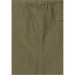 Cruz Micky Leinenshorts Herren 3232 - loden green S