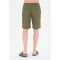Cruz Micky Leinenshorts Herren 3232 - loden green S