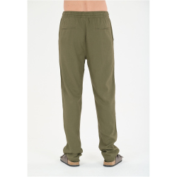 Cruz Micky Leinenhose Herren 3232 - loden green S