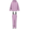 ZigZag Roze Printed PU Regenjacke + Regenhose Set Kinder 4237 - lupine 2 (92)