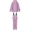 ZigZag Roze Printed PU Regenjacke + Regenhose Set Kinder 4237 - lupine 2 (92)