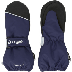 ZigZag Shildon wasserdichte Fäustlige Kinder 2002 - navy M (140/146)
