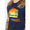 Cruz Flair T-Shirt Herren 2048 - navy blazer M