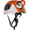 CRAZY SAFETY Tiger Fahrradhelm Kinder 110 - orange S (49-55 cm)