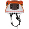 CRAZY SAFETY Tiger Fahrradhelm Kinder 110 - orange S (49-55 cm)