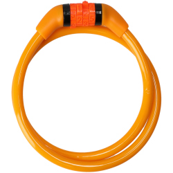 CRAZY SAFETY Code Fahrradschloss Kinder 110 - orange