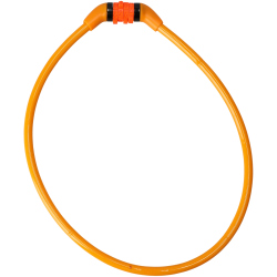 CRAZY SAFETY Code Fahrradschloss Kinder 110 - orange