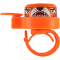 CRAZY SAFETY Tiger Fahrradklingel Kinder 110 - orange