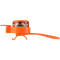 CRAZY SAFETY Tiger Fahrradklingel Kinder 110 - orange