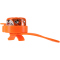 CRAZY SAFETY Tiger Fahrradklingel Kinder 110 - orange
