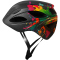 CRAZY SAFETY Cool Splash Fahrradhelm Kinder 0303 - orange black yellow M (54-58 cm)