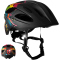 CRAZY SAFETY Cool Splash Fahrradhelm Kinder 0303 - orange black yellow M (54-58 cm)