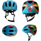 CRAZY SAFETY Cool Splash Fahrradhelm Kinder 390 - petrol M (54-58 cm)