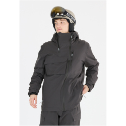 SLOPE Zuko Lined Shell Skijacke Herren 1016 - phantom S