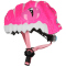 CRAZY SAFETY Dino Fahrradhelm Kinder 0156 - pink S (49-55 cm)