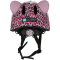 CRAZY SAFETY Leopard Fahrradhelm Kinder 0156 - pink S (49-55 cm)