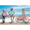 CRAZY SAFETY Leopard Fahrradhelm Kinder 0156 - pink S (49-55 cm)