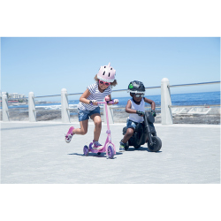 CRAZY SAFETY Shark Fahrradhelm Kinder 0156 - pink S (49-55 cm)