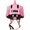 CRAZY SAFETY Shark Fahrradhelm Kinder 0156 - pink S (49-55 cm)