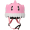CRAZY SAFETY Shark Fahrradhelm Kinder 0156 - pink S (49-55 cm)
