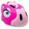 CRAZY SAFETY Horse Fahrradhelm Kinder 0156 - pink S (49-55 cm)