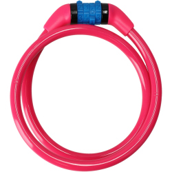 CRAZY SAFETY Code Fahrradschloss Kinder 0156 - pink