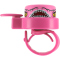 CRAZY SAFETY Dino Fahrradklingel Kinder 0156 - pink
