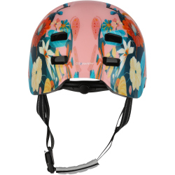 CRAZY SAFETY Rampage Flower Fahrradhelm 0156 - pink M...