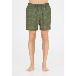 Cruz Rohan Mid Thigh Boardshorts Herren 3678 - print green palm M