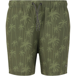 Cruz Rohan Mid Thigh Boardshorts Herren 3678 - print green palm L