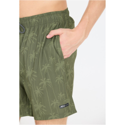 Cruz Rohan Mid Thigh Boardshorts Herren 3678 - print green palm L