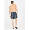 Cruz Rohan Mid Thigh Boardshorts Herren 3632 - print navy palm L