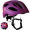CRAZY SAFETY Cool Heart Fahrradhelm Kinder 016 - purple M (54-58 cm)