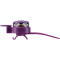CRAZY SAFETY Leopard Fahrradklingel Kinder 016 - purple