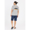 Cruz Alymos Printed T-Shirt Herren 1037 - quarry S