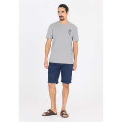 Cruz Alymos Printed T-Shirt Herren 1037 - quarry M
