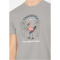 Cruz Ankara Printed T-Shirt Herren 1037 - quarry S
