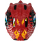 CRAZY SAFETY Dragon Fahrradhelm Kinder 0104 - red S (49-55 cm)