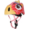 CRAZY SAFETY Giraffe Fahrradhelm Kinder 0104 - red S (49-55 cm)