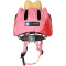 CRAZY SAFETY Giraffe Fahrradhelm Kinder 0104 - red S (49-55 cm)
