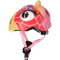 CRAZY SAFETY Giraffe Fahrradhelm Kinder 0104 - red S (49-55 cm)