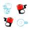 CRAZY SAFETY Fahrradklingel Kinder 0104 - red