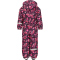 ZigZag Tower Printed Schneeanzug Kinder 4368 - red violet 4 (104/110)