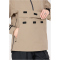 SLOPE Ruki Lined Shell Ski-Anorak Damen 1193 - roasted cashew 3XS