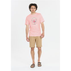 Cruz Ankara Printed T-Shirt Herren 4210 - rose shadow S