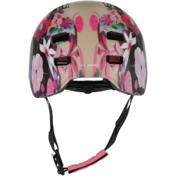 CRAZY SAFETY Rampage Flower Fahrradhelm 3019 - sand M...